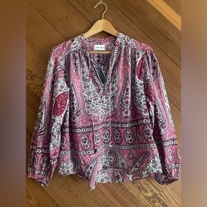 ANTIK BATIK block print blouse